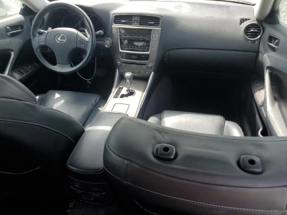 2010 Lexus IS 250 with VIN JTHBF5C27A5107373, listed as a Copart auction lot 54957265 with 123,015 mi miles and Clean Title. Bid and sale history available at carsss.com. Image 8.