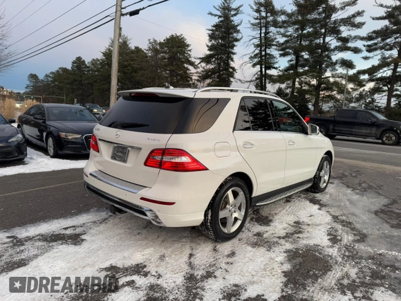 2014 Mercedes-Benz M 550 with VIN 4JGDA7DB0EA408983, listed as a Copart auction lot 42161095 with 115,482 mi miles and Clean Title. Bid and sale history available at carsss.com. Image 3.