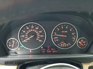 2012 BMW 3 Series 328i with VIN WBA3A5C56CF347250, listed as a Copart auction lot 50598665 with 134,361 mi miles and Salvage title. Bid and sale history available at DreamBid. Image 9.