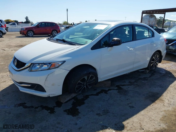 2013 Honda Civic Sdn EX with VIN 19XFB2F82DE275217, listed as a IAAI auction lot 41819210 with 66,500 mi miles. Bid and sale history available at carsss.com. Image 17.