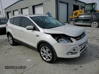 2014 Ford Escape Titanium with VIN 1FMCU9J94EUA86931, listed as a Copart auction lot 45355475 with 172,770 mi miles and Salvage Title. Bid and sale history available at DreamBid. Image 10.