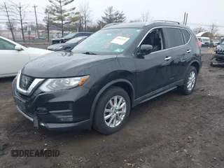2017 Nissan Rogue SL with VIN 5N1AT2MV7HC852980, listed as a IAAI auction lot 41847141 with 108,937 mi miles. Bid and sale history available at carsss.com. Image 17.