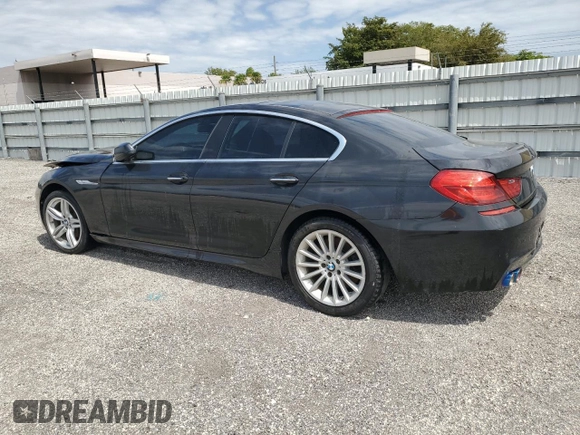 2013 BMW 6 Series 650i with VIN WBA6B2C55DD128558, listed as a Copart auction lot 48715085 with 85,718 mi miles and Clean Title. Bid and sale history available at DreamBid. Image 2.