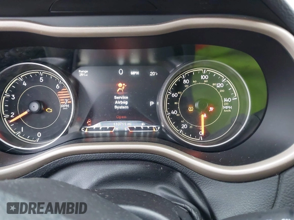 2018 Jeep Cherokee Limited with VIN 1C4PJMDB9JD564528, listed as a IAAI auction lot 41601139 with 110,711 mi miles. Bid and sale history available at carsss.com. Image 7.
