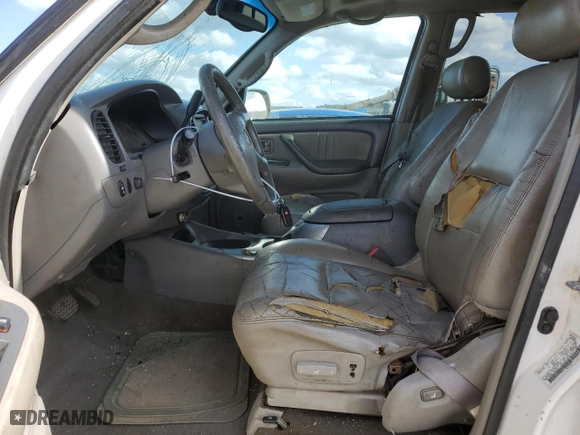 2001 Toyota Sequoia Limited with VIN 5TDZT38A91S022123, listed as a Copart auction lot 78306534 with 357,879 mi miles and Salvage Title. Bid and sale history available at carsss.com. Image 7.