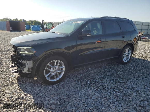 2024 Dodge Durango GT Plus with VIN 1C4RDHDG8RC237557, listed as a Copart auction lot 57272995 with 22,183 mi miles and Clean title. Bid and sale history available at DreamBid. Image 1.