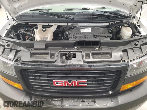 2022 GMC Savana Cargo z VIN 1GTW7AFP3N1290963, wystawiony jako Copart lot #45167374 z przebiegiem 43 924 mil mil oraz Szkoda całkowita • Salvage title. Historia ofert i sprzedaży dostępna na DreamBid. Obrazek 12.