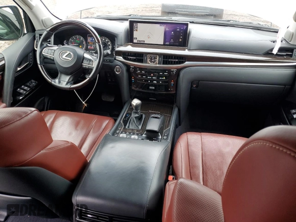 2018 Lexus LX 570 z VIN JTJHY7AX7J4257535, wystawiony jako Copart lot #83635384 z przebiegiem 67 720 mil mil oraz Szkoda całkowita • Salvage title. Historia ofert i sprzedaży dostępna na DreamBid. Obrazek 8.
