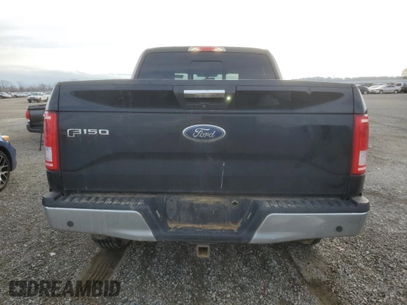 2017 Ford F-150 XL with VIN 1FTEW1EG4HKD19708, listed as a Copart auction lot 45772345 with 103,279 mi miles and Clean Title. Bid and sale history available at DreamBid. Image 6.