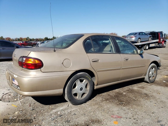 2001 Chevrolet Malibu LS with VIN 1G1NE52J516247046, listed as a Copart auction lot 77323744 with 196,580 mi miles and Salvage Title. Bid and sale history available at carsss.com. Image 3.