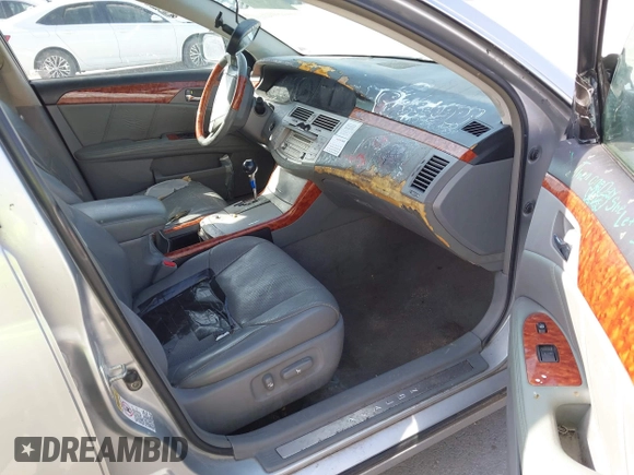 2007 Toyota Avalon XL with VIN 4T1BK36B27U231137, listed as a IAAI auction lot 41757966 with Not Provided miles and . Bid and sale history available at DreamBid. Image 5.
