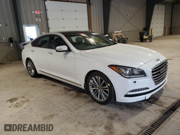 2017 Genesis G80 3.8L с VIN KMHGN4JE5HU203399, выставлен на аукционе Copart как лот 58335295 с пробегом 95 346 миль миль и Списание • Salvage title. История ставок и продаж доступна на DreamBid. Изображение 4.