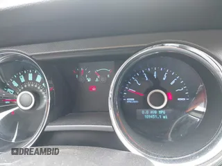 2014 Ford Mustang V6 with VIN 1ZVBP8EM0E5205646, listed as a IAAI auction lot 41716395 with 109,451 mi miles. Bid and sale history available at carsss.com. Image 7.