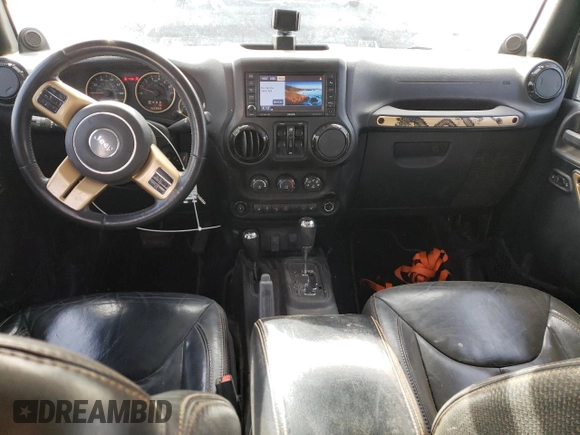 2014 Jeep Wrangler Unlimited Sahara with VIN 1C4BJWEG6EL185501, listed as a Copart auction lot 51538065 with 102,866 mi miles and Salvage Title. Bid and sale history available at carsss.com. Image 8.