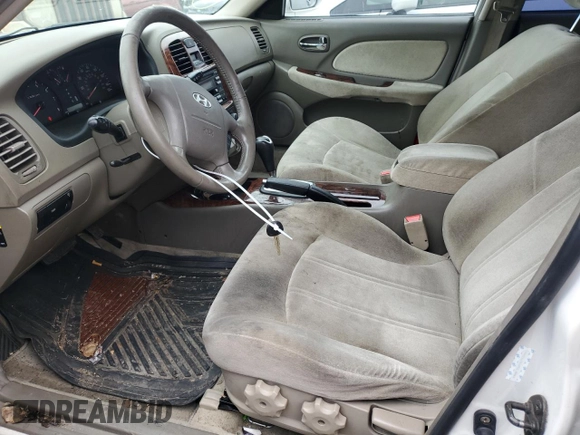 2003 Hyundai Sonata GLS with VIN KMHWF35H93A793544, listed as a Copart auction lot 85583914 with 122,802 mi miles and Salvage Title. Bid and sale history available at carsss.com. Image 7.
