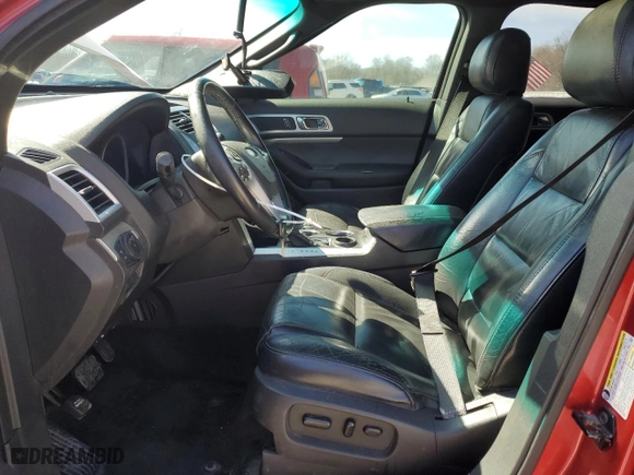 2012 Ford Explorer XLT with VIN 1FMHK7D93CGA51367, listed as a Copart auction lot 49802395 with 178,432 mi miles and Salvage Title. Bid and sale history available at carsss.com. Image 7.