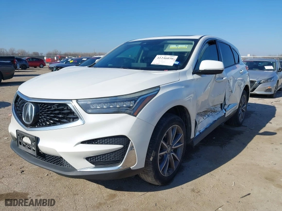 2020 Acura RDX w/Technology Pkg with VIN 5J8TC1H59LL011089, listed as a IAAI auction lot 41246036 with 66,261 mi miles. Bid and sale history available at carsss.com. Image 17.