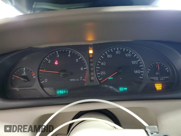 1996 Cadillac Eldorado z VIN 1G6EL12Y3TU620055, wystawiony jako Copart lot #72387994 z przebiegiem 128 641 mil mil oraz Czysty tytuł • Clean title. Historia ofert i sprzedaży dostępna na DreamBid. Obrazek 9.