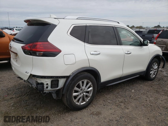 2019 Nissan Rogue SV with VIN JN8AT2MT4KW250860, listed as a Copart auction lot 49810125 with 38,720 mi miles and Salvage Title. Bid and sale history available at DreamBid. Image 3.
