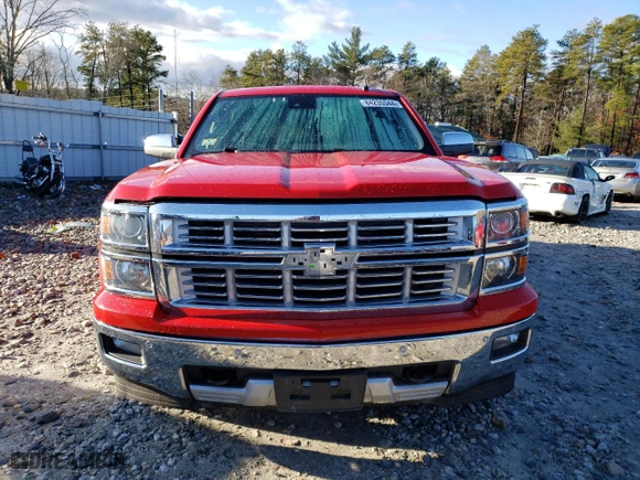2015 Chevrolet Silverado 1500 LTZ with VIN 3GCUKSEJXFG124659, listed as a Copart auction lot 84235544 with 159,963 mi miles and Salvage Title. Bid and sale history available at carsss.com. Image 5.