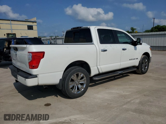 2018 Nissan Titan SV z VIN 1N6AA1E57JN526185, wystawiony jako Copart lot #53909425 z przebiegiem 65 499 mil mil oraz Czysty tytuł • Clean title. Historia ofert i sprzedaży dostępna na DreamBid. Obrazek 3.