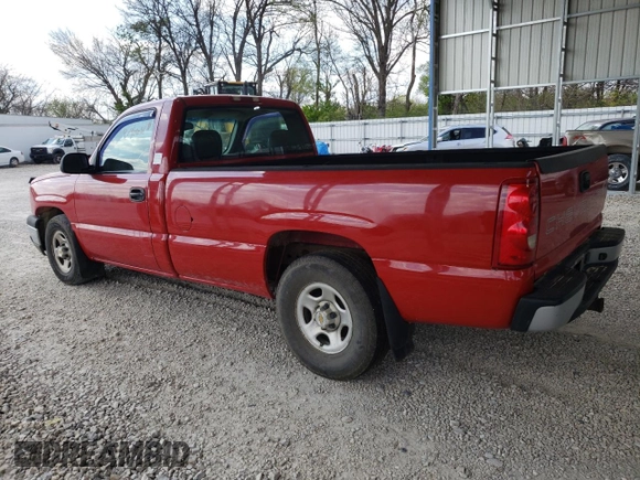 2004 Chevrolet Silverado 1500 Work Truck with VIN 1GCEC14X44Z350193, listed as a Copart auction lot 52914655 with 0 mi miles and Salvage Title. Bid and sale history available at carsss.com. Image 2.