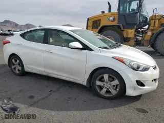 2013 Hyundai Elantra GLS with VIN 5NPDH4AE2DH205209, listed as a Copart auction lot 49575275 with 49,775 mi miles and Salvage Title. Bid and sale history available at carsss.com. Image 4.