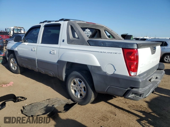 2003 Chevrolet Avalanche with VIN 3GNEK13T63G109579, listed as a Copart auction lot 68898804 with 0 mi miles and Salvage Title. Bid and sale history available at carsss.com. Image 2.
