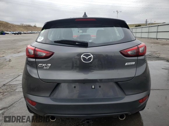 2018 Mazda CX-3 Sport with VIN JM1DKFB7XJ0305029, listed as a Copart auction lot 51846705 with 42,311 mi miles and Salvage Title. Bid and sale history available at DreamBid. Image 6.