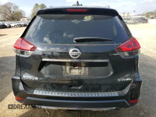 2019 Nissan Rogue SV with VIN KNMAT2MV4KP552365, listed as a Copart auction lot 48918195 with 70,767 mi miles and Salvage Title. Bid and sale history available at carsss.com. Image 6.