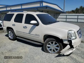 2013 GMC Yukon Denali with VIN 1GKS2EEF0DR326058, listed as a Copart auction lot 50707535 with 156,764 mi miles and Salvage Title. Bid and sale history available at carsss.com. Image 4.