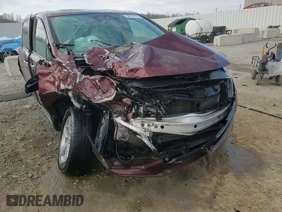 2018 Honda Odyssey EX-L with VIN 5FNRL6H73JB085115, listed as a Copart auction lot 50574975 with 166,626 mi miles and Non Repairable. Bid and sale history available at carsss.com. Image 14.