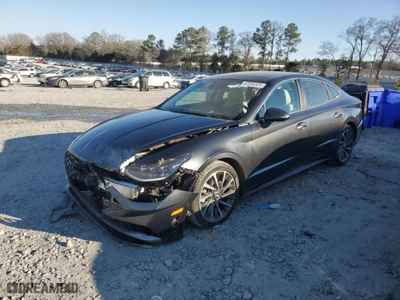 2022 Hyundai Sonata Limited with VIN KMHL34J27NA226836, listed as a Copart auction lot 47285325 with 38,508 mi miles and Salvage Title. Bid and sale history available at carsss.com. Image 1.