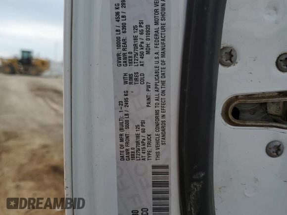 2023 Ram 2500 Tradesman z VIN 3C6UR5HJ6PG500730, wystawiony jako Copart lot #57287255 z przebiegiem 124 467 mil mil oraz Szkoda całkowita • Salvage title. Historia ofert i sprzedaży dostępna na DreamBid. Obrazek 13.