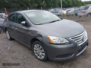 2015 Nissan Sentra SV with VIN 3N1AB7AP1FY270293, listed as a IAAI auction lot 39718212 with 91,586 mi miles. Bid and sale history available at carsss.com. Image 1.