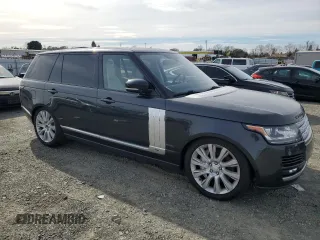 2014 Land Rover Range Rover Supercharged with VIN SALGS3TF3EA167523, listed as a Copart auction lot 45577295 with 142,288 mi miles and Clean title. Bid and sale history available at DreamBid. Image 4.