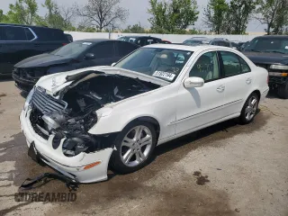 2006 Mercedes-Benz E 350 with VIN WDBUF56J86A970483, listed as a Copart auction lot 51522194 with 95,717 mi miles and Salvage Title. Bid and sale history available at DreamBid. Image 1.