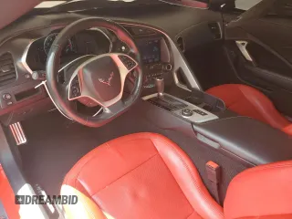 2019 Chevrolet Corvette 1LT с VIN 1G1YB2D74K5109933, выставлен на аукционе Copart как лот 64104535 с пробегом 21 625 миль миль и Списание • Salvage title. История ставок и продаж доступна на DreamBid. Изображение 8.