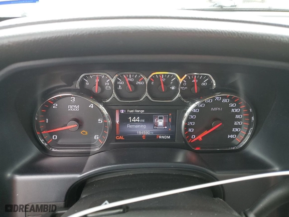2015 GMC Sierra 1500 SLT with VIN 3GTU2VEC1FG109616, listed as a Copart auction lot 43788095 with 154,590 mi miles and Salvage Title. Bid and sale history available at carsss.com. Image 9.