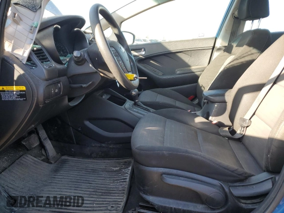 2014 Kia Forte LX with VIN KNAFX4A68E5201538, listed as a Copart auction lot 54534365 with 251,536 mi miles and Salvage Title. Bid and sale history available at carsss.com. Image 7.