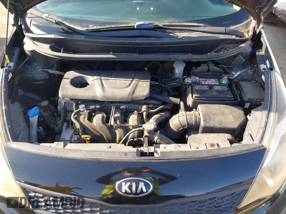 2017 Kia Rio LX with VIN KNADM4A31H6025775, listed as a IAAI auction lot 42034972 with 124,667 mi miles. Bid and sale history available at carsss.com. Image 10.