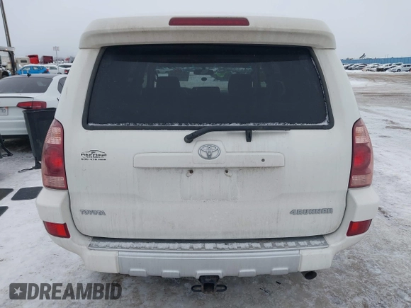 2005 Toyota 4Runner SR5 with VIN JTEBT14R850054745, listed as a IAAI auction lot 41349620 with 232,293 mi miles and . Bid and sale history available at DreamBid. Image 17.