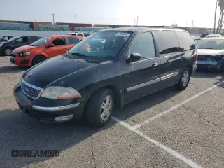 2002 Ford Windstar SE with VIN 2FMZA52492BB53801, listed as a Copart auction lot 57503244 with 143,255 mi miles and Salvage Title. Bid and sale history available at carsss.com. Image 1.