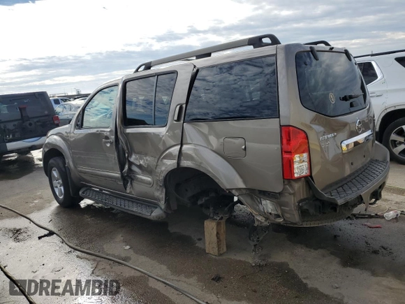 2008 Nissan Pathfinder SE with VIN 5N1AR18UX8C637815, listed as a Copart auction lot 41688875 with 161,228 mi miles and Salvage Title. Bid and sale history available at carsss.com. Image 2.