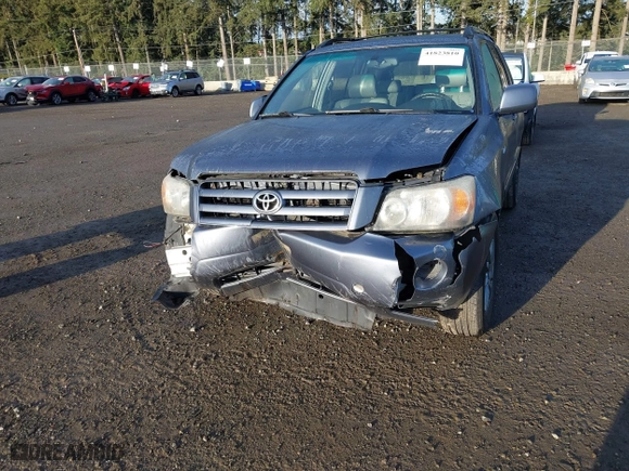 2004 Toyota Highlander with VIN JTEEP21A440053760, listed as a IAAI auction lot 41823810 with 212,971 mi miles. Bid and sale history available at carsss.com. Image 6.