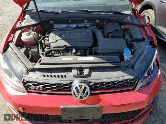 2016 Volkswagen Golf GTI S w/Performance Pkg with VIN 3VW447AU7GM021271, listed as a Copart auction lot 70221943 with 67,581 mi miles. Bid and sale history available at carsss.com. Image 11.