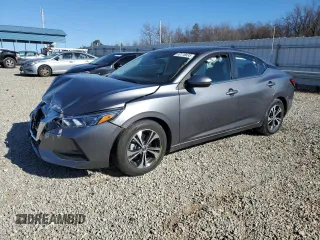 2023 Nissan Sentra SV with VIN 3N1AB8CV5PY221164, listed as a Copart auction lot 89116835 with 6,869 mi miles and Salvage Title. Bid and sale history available at carsss.com. Image 1.