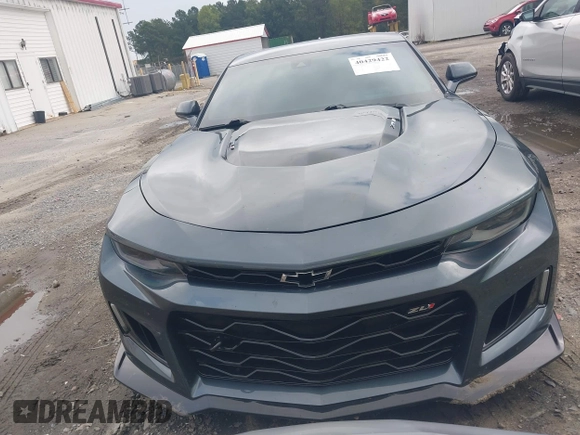 2023 Chevrolet Camaro ZL1 with VIN 1G1FK1R60P0102922, listed as a IAAI auction lot 40429422 with 49,272 mi miles and . Bid and sale history available at DreamBid. Image 6.