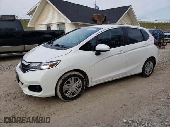 2019 Honda Fit LX with VIN 3HGGK5H44KM737328, listed as a Copart auction lot 52338115 with 72,531 mi miles and Salvage Title. Bid and sale history available at carsss.com. Image 1.