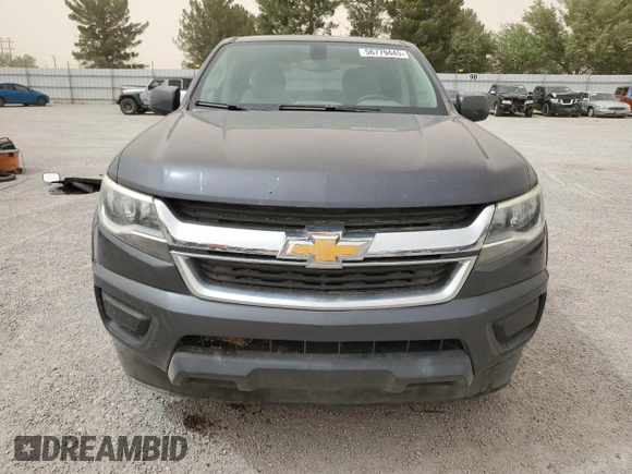 2017 Chevrolet Colorado 2WD WT with VIN 1GCGSBEN7H1319426, listed as a Copart auction lot 56779445 with 1,075 mi miles and Clean title. Bid and sale history available at DreamBid. Image 5.